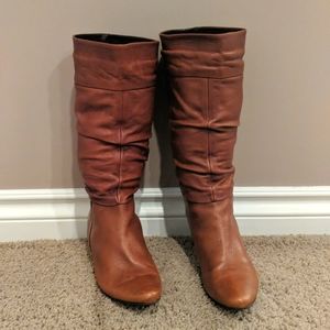 ALDO boots, size 38, Brown leather